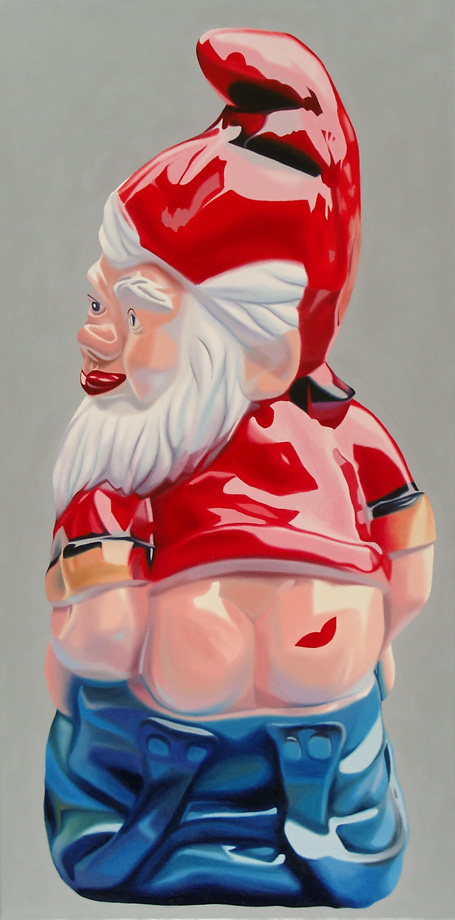 Bez tytułu6, 2004, olej na płótnie, 100 x 65 cm