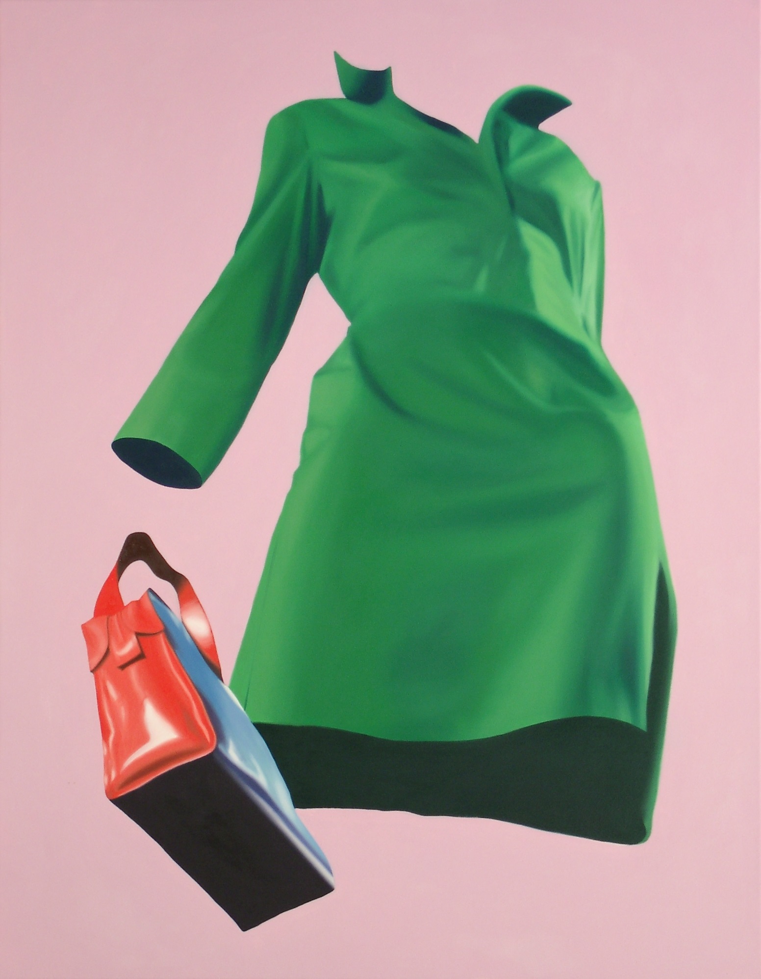 Bez tytułu, 2003, ol, pł, 100x70cm