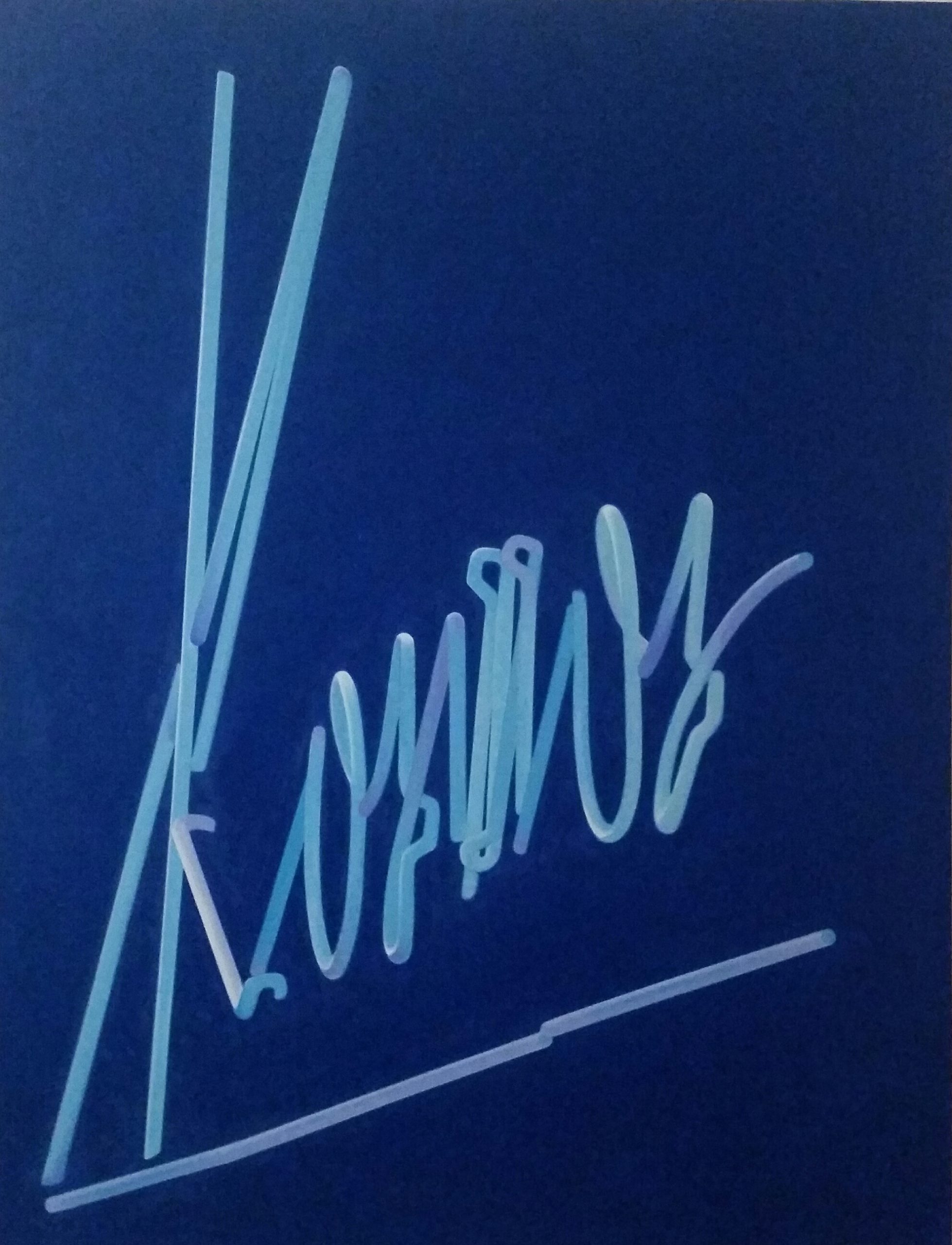 Kosmos (z cyklu Osobliwości)_2018_olej na płótnie_116x89 cm